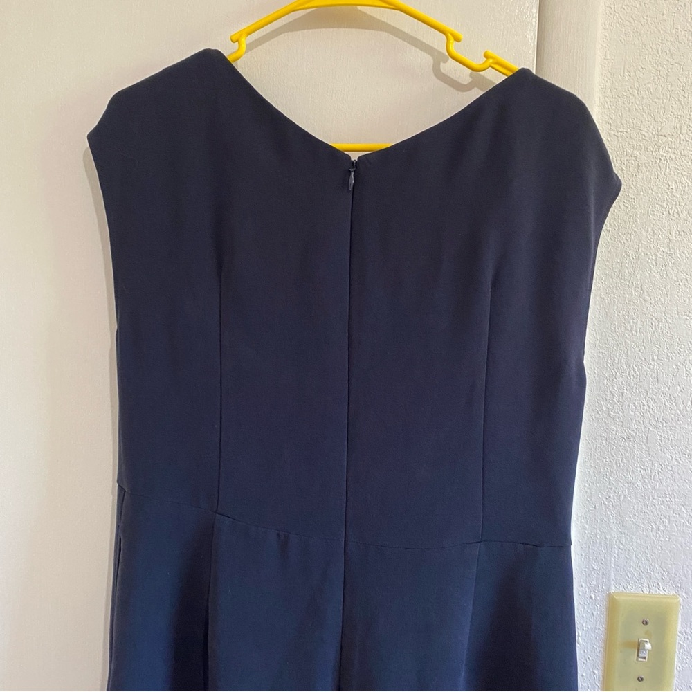 Slobe Ienna‎ Women's Jumpsuit Size Medium Navy blue Wide leg Office Casual - Picture 4 of 12